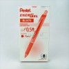PENTEL ปากกาหมึกเจลหัวเข็ม 0.5 ENERGEL BLN75 <1/12> แดง
